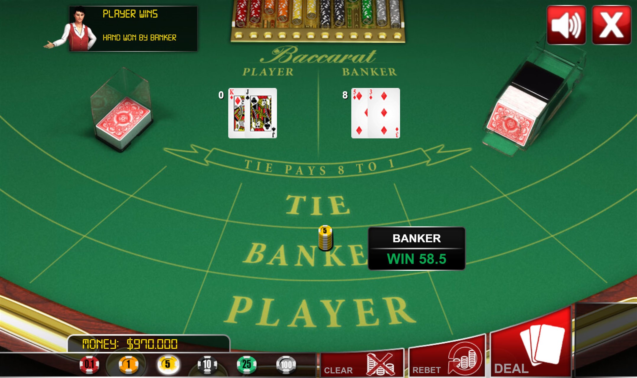 Luật chơi Baccarat